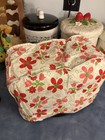 Vintage Pair Of Flower Power Groovy Vinyl Appliance Covers 60   s Toaster Blender