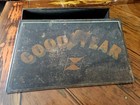 Vtg Goodyear Tires Metal Tire Display Stand Rack Advertising