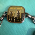 Vtg New York City Souvenir Charm  Bracelet  7 5   