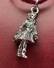New The American Girl Collection Hallmark Samantha Doll Silver Tone Charm In Box