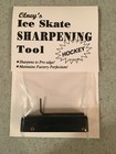 Ice Skate Sharpener For Hockey Skates - Hand Held  Carbide Cutting Edge  