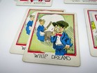 Vintage 1931 The Comical Game Of Whip Card Game Lot Antique Illustrated Cards