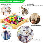 Cat Nail Caps  Colorful Pet Soft Claws Nail Covers For Cat Claws With Glue 100pc