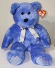 Ty Large Plush Beanie Buddy - Clubby 2  ii  The Bear 13 5  New Mwmts Stuffed Toy