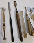 Vintage Lot Of Dental Extraction Tools   Picks  Bard - Parker  Sws  Ivory  Betz
