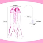 Pink Artificial Simulation Glowing Jellyfish Suitable For Fish Tank Aquarium    