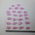 25 Pink Glass Ornamental Arrowheads   9326  Arrowhead