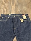 Levis 501 Jeans New Mens Original Button Fly Nwt 38x34  Dark Wash