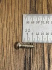 4 X 3 8    Screws Slot Round Head Steel Nickel Plated American Old Stock Free Ship