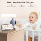 Boifun Baby Monitor Via 5    Screen And App Control  Video Record   Playback wifi
