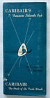 Vtg 1962 St Thomas Vi Caribbean Caribair Folder W assorted Advertising Brochures