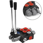 2 Spool Hydraulic Directional Control Valve 11gpm Double Acting Cylinder 40l min