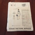 Vintage Vogue Paris Original Sewing Pattern  1607 - Gres - Women s Suit Sz12