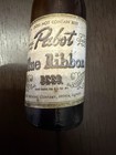 Vintage Pabst Blue Ribbon Mini Bottle Paper Label Peoria Il Original Cap