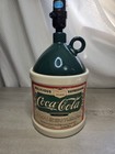 Vintage Coca-cola Moonshine Syrup Jug Crock Lamp