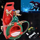 Portable Professional Oxygen Acetylene Oxy Welding Cutting Weld Torch Tank Kit