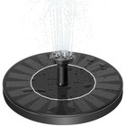 Solar Power Bird Bath Fountain Pump Upgrade 1 4w Solar Fountain 4 Nozzle