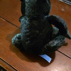 Dandee International Black Frog Plush Stuffed Animal Soft Plush Toy