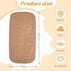 Muslin Burp Cloths 100  Cotton Baby Burp Cloths Soft  Absorbent 10x20 Inches    