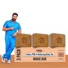 Ghar Soaps Sandalwood Saffron Magic Bath Soap 300g Pack Of 3 Skin Care
