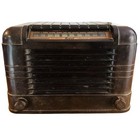 Vintage 1946 Regal Electronics Cooperation Bakelite Tube Am Radio Model 205