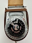 Sekonic Photoelectric L-6 Analog Display Light Meter W  Leather Case Made Japan