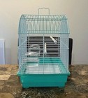 New Prevue Wire Dometop Bird Cage With Two Perches   Feeders