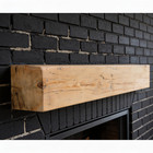 Barn Wood  Fireplace Mantel  Beam  Rustic  Salvage  Reclaimed   8x8x60  
