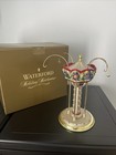 Waterford Holiday Heirlooms Carousel Ornament Stand Display Holder  121627 Rare