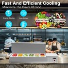 59  Countertop Refrigerated Condiment Station Auto Defrost Digital Controller