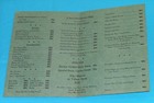 Vintage 1945 Curve Diner Menu Glendale California