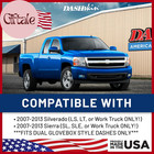 One Piece Molded Dash Cover Cap Compatible With 2007-2013 Silverado Sierra W Dua