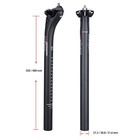 Carbon Fiber Bicycle Seatpost Tube Offset 25mm Road Bike Seat Post 27 2 X 350 Mm