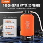 Vevor Portable Rv Water Softener 16 000 Grain Trailers Rvs Boats Car Washing