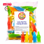Wax Bottle Candy Drinks  8 Oz 1 2 Pound  Yellow  Orange  Green  Blue  Red
