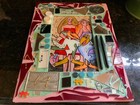 Louis Recchia Original 1991 Mixed Media Contemporary Art collage Frame signed
