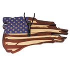 European Mount Skull Hanger - Usa Flag Decor Hook  Deer Antler Display Rack Kit