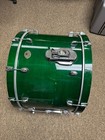 Tama 24  Star Classic Green Kick Drum With Tom Mount Base