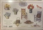 Rubber Stamp Collection From My Front Porch Set 11 Stamps   1 Washable Black Ink