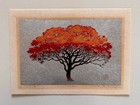 Japanese Intaglio Print - Haku Maki - Tree Small Print