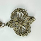 Gilded Brass Pendant Necklace Nigeria