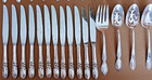 Large 81-piece Mixed Vintage Silverplate Flatware Set - Community   Rogers Bros