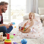 Baby Inflatable Seat With Guardrails For Babies 3-36 Months  Built In Air Pump 