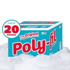 Poly-fil Polyester Fiberfill Stuffing  20lb Box  Bulk  By Fairfield