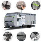 24-27ft Rv Cover Upgraded 8 Layers Top Windproof Travel Trailer Fits 24-27ft