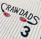 Game Used Hickory Crawdads  3 Milb Wilson Mlb Pittsburgh Pirates Jersey 46