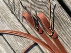 Harness Leather Western Split Reins 8 Ft X 5 8    Amish Made In Usa