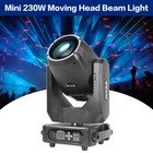 Mini 230w 7r Dmx 512 Beam Moving Head Light Stage Light Effect For Disco Bar