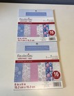 Paper Pad Christmas 6in X 6in 16 Sheets Each Recollections Pack Of 2 Pads New