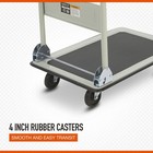 Ironton Folding Platform Truck  330-lb  Capacity  29in l X 19in w  4in  Casters